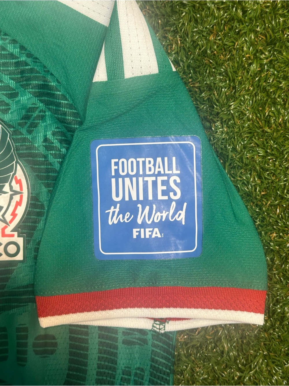 Adidas Mexico Authentic Home Jersey Bundle #16 and #19 Player Version World Cup - Picture 11 of 12